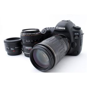 Canon EOS 5D Mark IV トリプルレンズセット 美品 SDカード付 動作確認済み 1ヶ月保証付 高性能